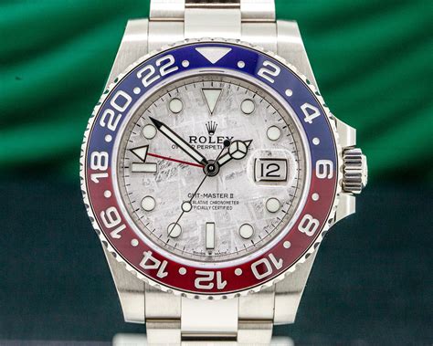 rolex gmt white gold 2018|gmt white gold price.